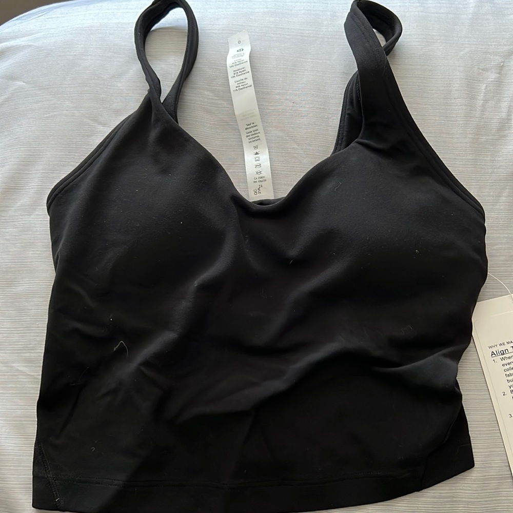 Selling brand new black align tank top! Selling $10 dollars cheaper 🙌